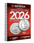 Morgan Silver Dollar Guide Book of United States Coins "Red Book" 2026 (Spiral)