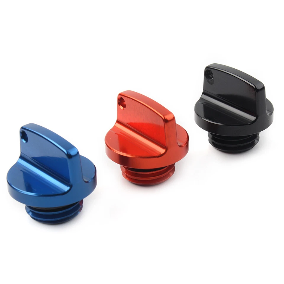 CNC Oil Filler Cap Plug For Yamaha YZ80 YZ85 YZ125 YZ250 YZ250F Honda Kawasaki Foto 2 de 4