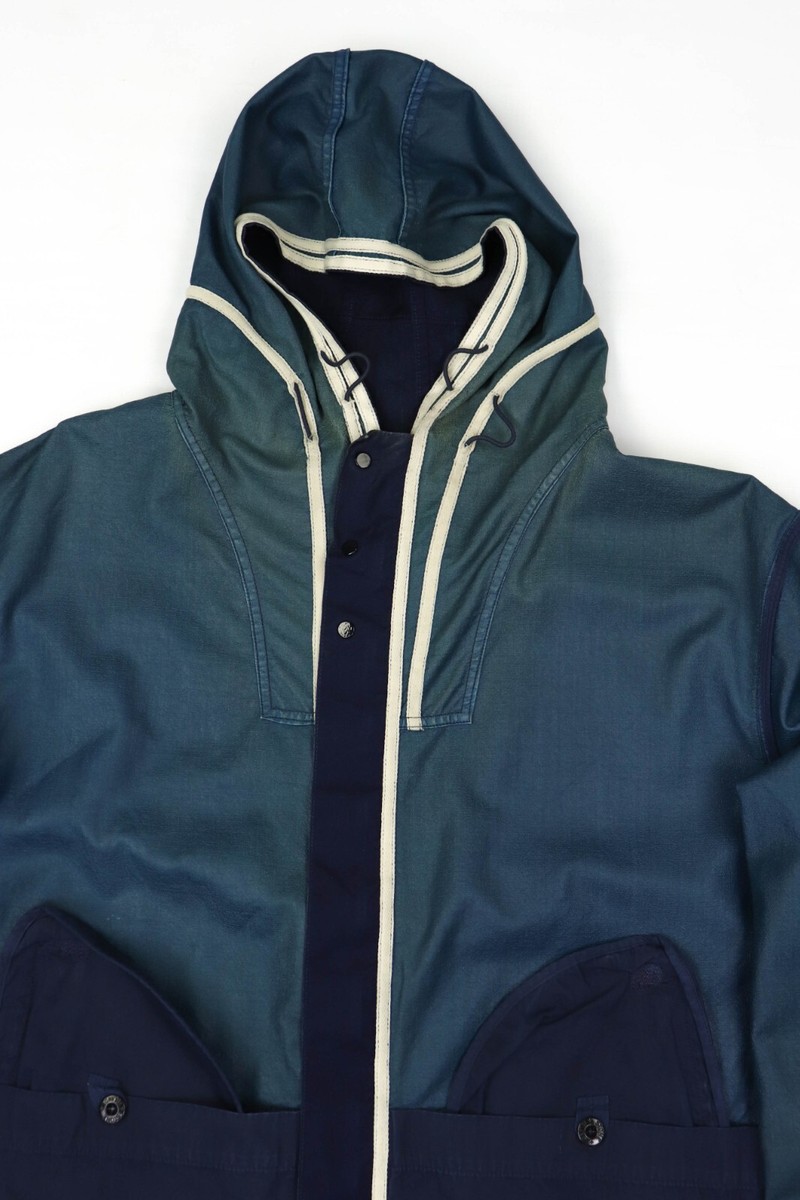 Stone Island SS' 2001 Vintage 00s Dark Blue Virgin Wool Stone Island SS' 2001 Vintage 00s Dark Blue Virgin Wool