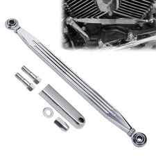 Chrome Gear Shift Linkage Shifter Link For Harley Road King Street Glide Softail