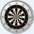 2 Euro Colour Coin "Darts" - 2 Euro Coloured Coin - Uncirculated