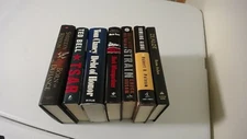 Born of Defiance SIGNED Sherrilyn Kenyon Tom Clancy The godfather HC BOOKS LOT