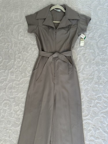 Nuevo con etiquetas Mono Campana Vintage Años 70 Pantalones Para Mujer Sears JR Bazaar Jr. Talla 9 NOS - Imagen 5 de 18