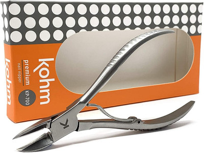 Kohm Ingrown Toenail Clippers | Super Control Cuticle Trimmer & Wide Jaws   Prec