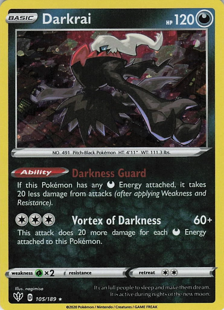 Pokemon Card Darkrai for sale | eBay