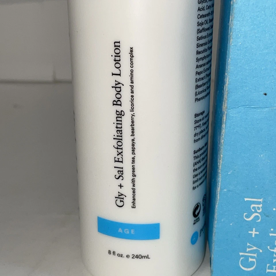 Perfect Image Age Gly + Sal Exfoliating Body Lotion 8oz For Fine Lines Exp2029 - Image 2 of 4