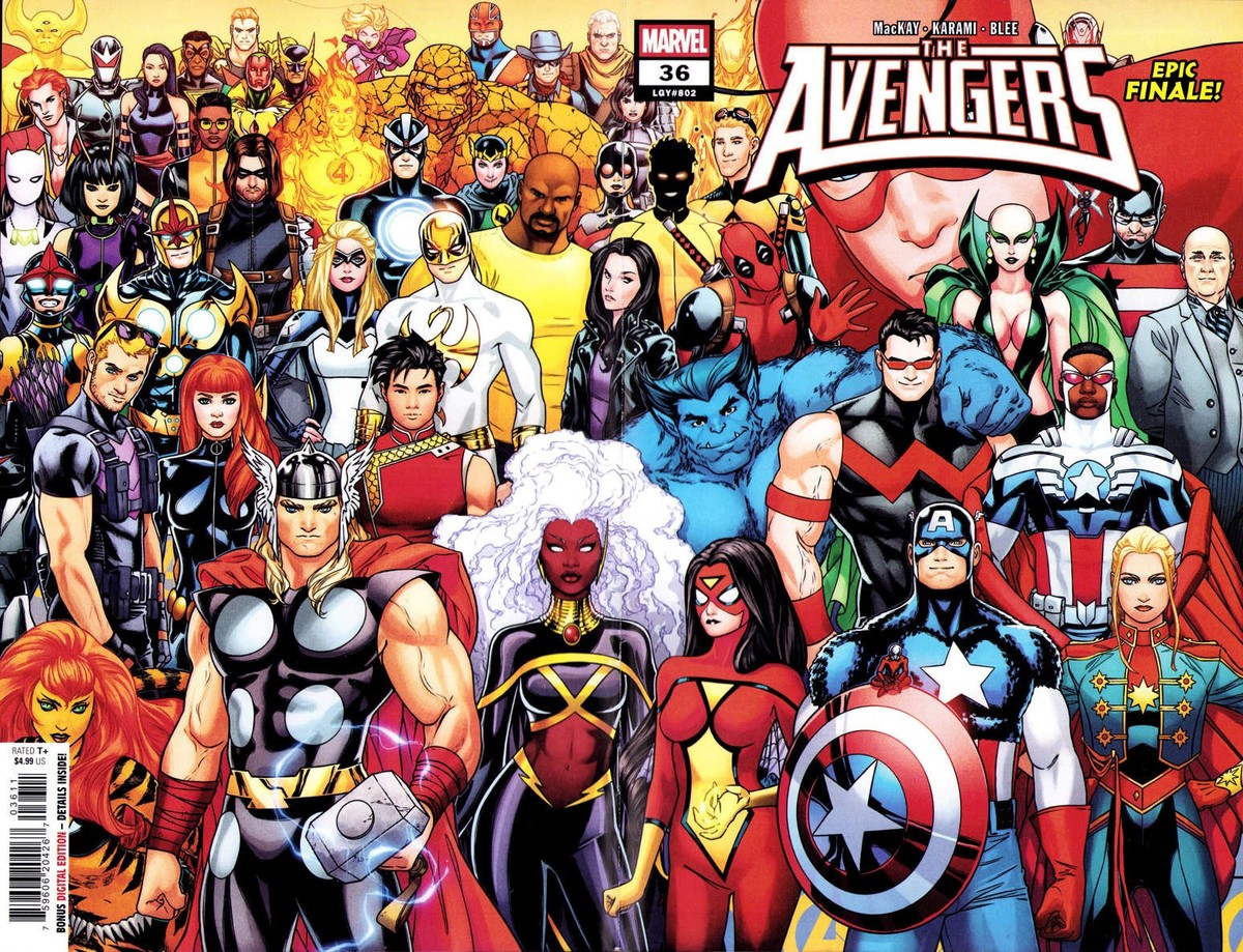 Avengers (9th Series) #36 VF/NM; Marvel | 802 Last Issue - w/Bag+