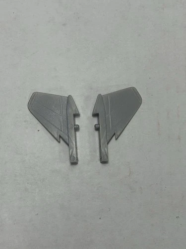 VINTAGE 1984 G1 Transformers Starscream Left / RIGHT  Rudder SET Solid
