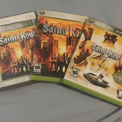 THQ Saints Row & Saints Row 2 Action Adventure Xbox 360 NTSC-U/C