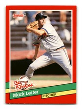 Mark Leiter 1991 Donruss The Rookies #29 Detroit Tigers Mint