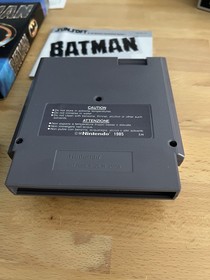 Batman Nintendo NES Game Cart UK Version, Boxed with Manual, CIB, Tested
