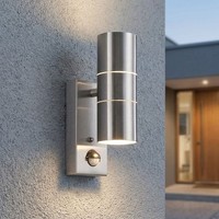Led AußEn- & Veranda Wandleuchte (Gu10 Led), 2Flammig Edelstahl RöHre Big.Light