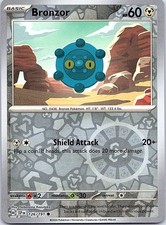 Bronzor Surging Sparks 126/191 Common Pokemon Reverse Holo NM Pokemon Card