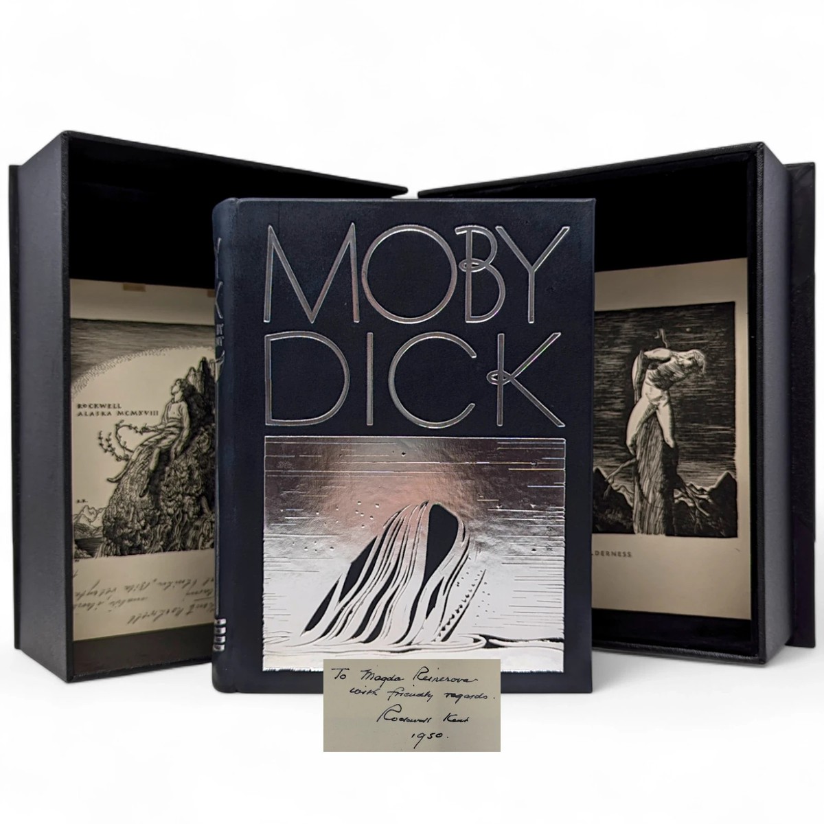 Moby Dick HERMAN MELVILLE First ROCKWELL KENT Edition 1930 SIGNED
