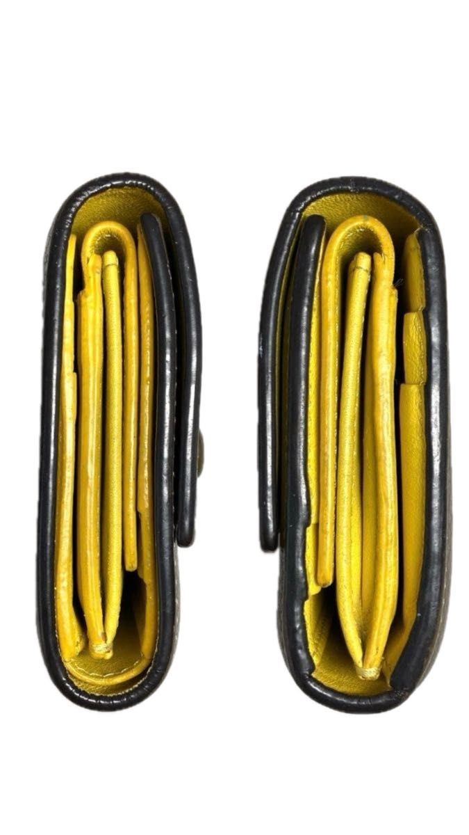 Celine Leather Folded Multi-Function Trifold Wall… - image 6