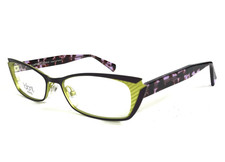 Jean Lafont Eyeglasses Frames LADY 750 Purple Green Cat Eye Full Rim 51-16-137