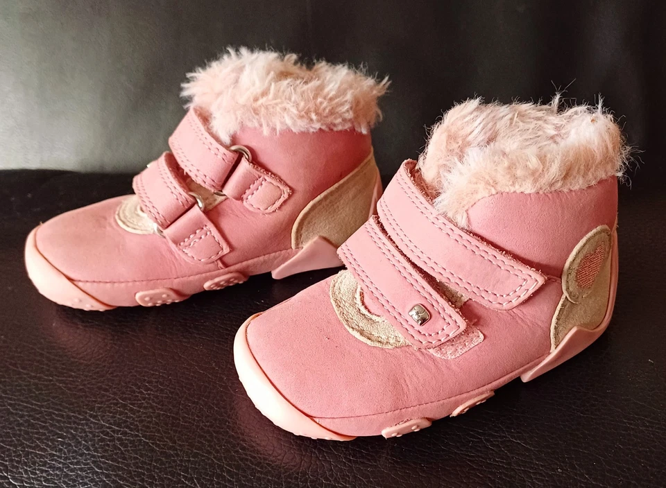 Kinderschuhe, Winter, Lauflerner, Elefanten, Gr. 19, Rosa, Mädchen Neuwertig - Bild 2 von 4