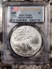 2008 American Silver Eagle Coin - PCGS MS69 FIRST STRIKE ~ Beautiful Coin!