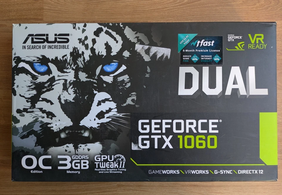 ASUS NVIDIA GeForce GTX 1060 3GB GDDR5 - Immagine 2 di 2