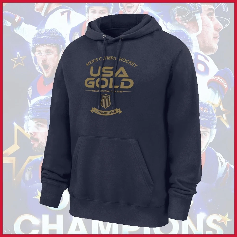 USA Hockey 2026 Winter Olympics Gold Medal Core Hoodie