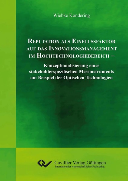 Wiebke Kondering | Reputation Als Einflussfaktor Auf Das...-image