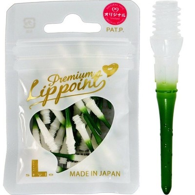 L-Style Premium Lippoint N9 Gradient white Spitzen Tips Points TwoTone Softdart