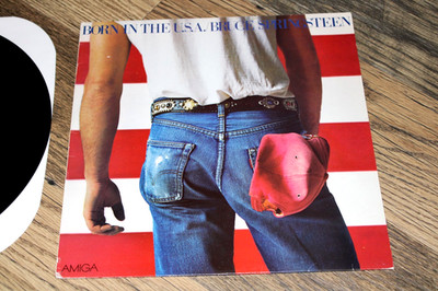 BRUCE SPRINGSTEEN RARE GDR AMIGA BORN IN THE USA SHIPS FREE