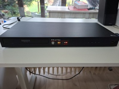 LG UBK90 UHD Blu-ray Player - Schwarz Mit Ovp Top Zustand #1