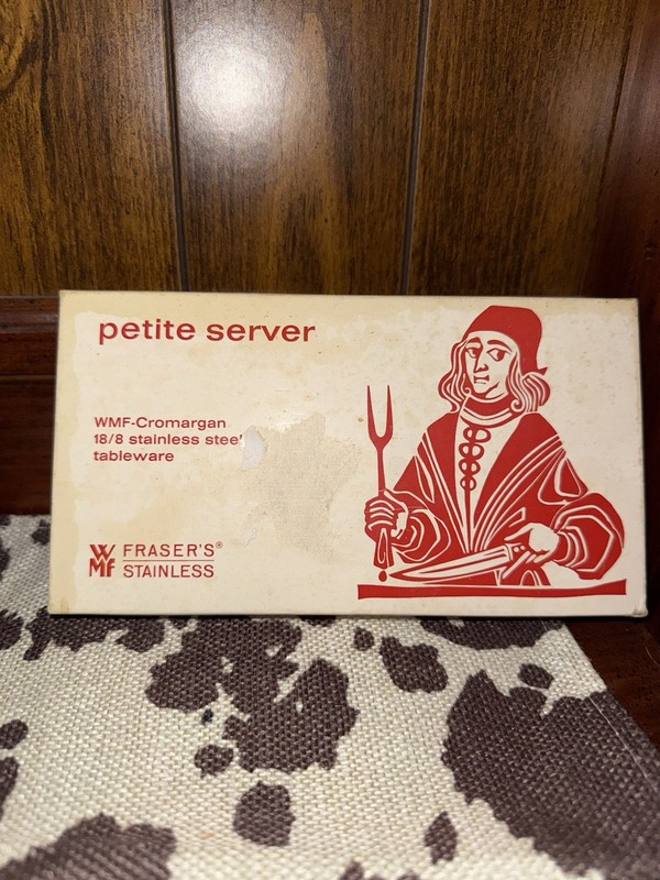 Vintage Fraser’s WMF Cromargan Stainless Steel 2-Piece Petite Server Set - 8606