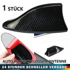 Auto Shark Antenne Universal Haifischflosse AM FM Radio Dachantenne Carbon Look