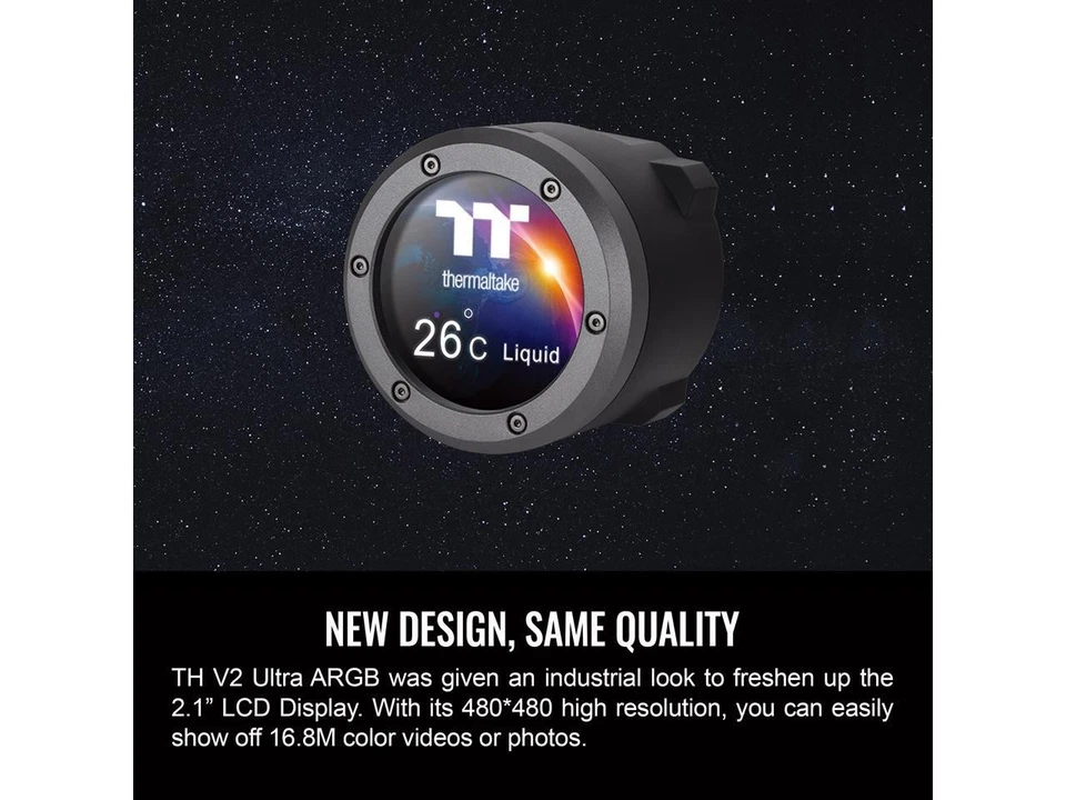Thermaltake TH360 V2 Ultra ARGB Sync/AlO Liquid Cooler/ARGB Fan 120*3/PWM - Image 4 of 4