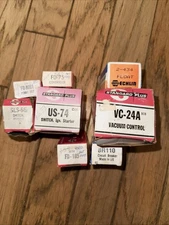 Vintage Misc Automotive Car Electrical Sensor, Vacuum, And Fuel Parts