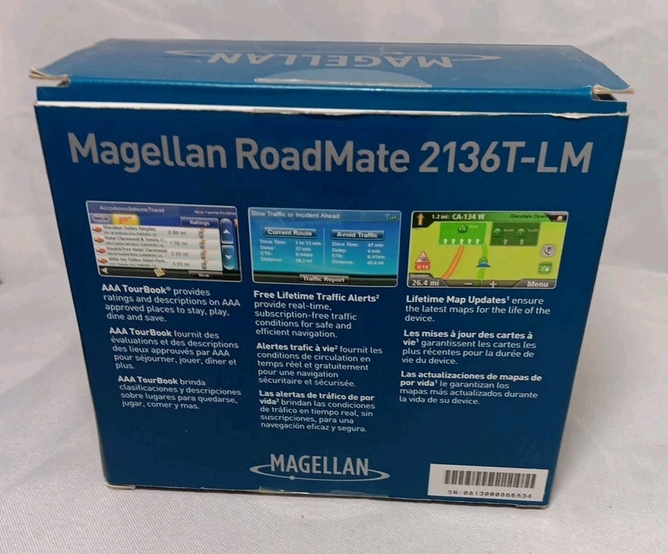 Magellan GPS RoadMate Lifetime Maps Automotive Navigator  - Image 4 of 4