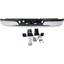 Step Bumper For Dodge Ram 1500 2002-2008 Rear Complete Assembly W Bright