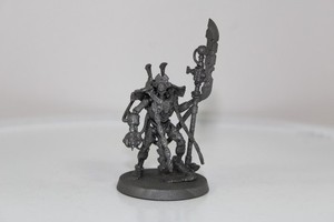 Warhammer 40k Necrons Necron Overlord with Tachyon Arrow good cond 72826