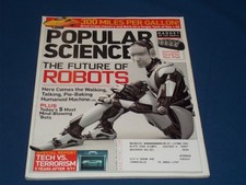 2006 SEPTEMBER POPULAR SCIENCE MAGAZINE - THE FUTURE OF ROBOTS COVER - H 14673