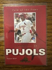2003 Upper Deck MVP Albert Pujols Talk of the Town PSA 9 Mint #TT13 Cardinals
