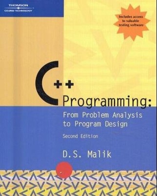C++ Programming : From Problem Analysis to Program Design Paperba