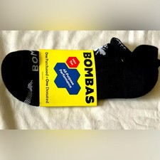 Bombas 1 Pair of Men&rsquo;s Ankle Socks Large Black 9-13