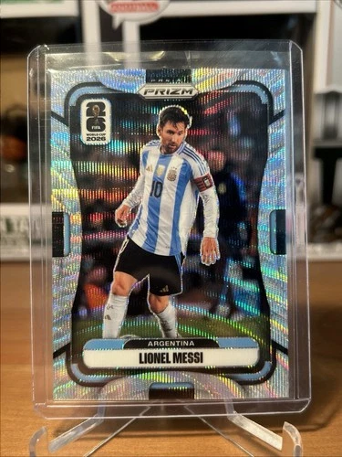 2026 Panini Prizm FIFA World Cup World Cup #10 Lionel Messi Argentina WAVE PRIZM