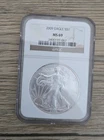 2009 $1 American Silver Eagle NGC MS69 Brown Label