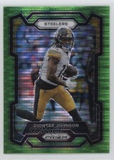 2023 Panini Prizm Neon Green Pulsar Prizm Diontae Johnson #247 1h1n