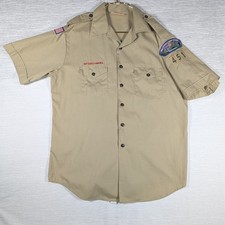 Boy Scouts of American Shirt Mens Extra Large Uniform Shirt