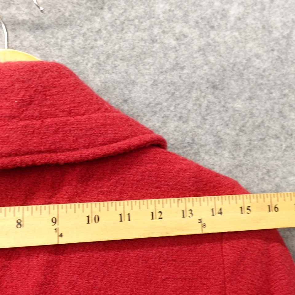 Merino Crop Cardigan Womens S Pink Blazer Jacket Strawberry FENN WRIGHT MANSON - Image 4 of 4