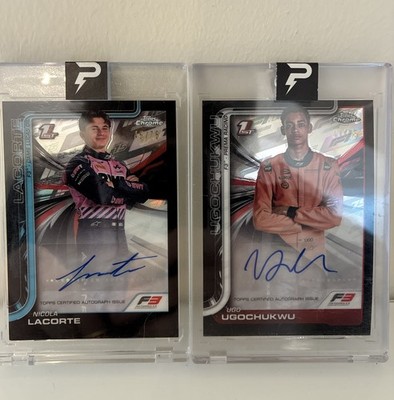 Formula 1 Topps Chrome 2025 Ugo Ugochukwu/ Nicola Lacorte /75 1st | F1 Topps F3