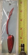 Calvin Tyler Red Trolling Spoon - 2-1/2 Inch Spoon With Red Hose