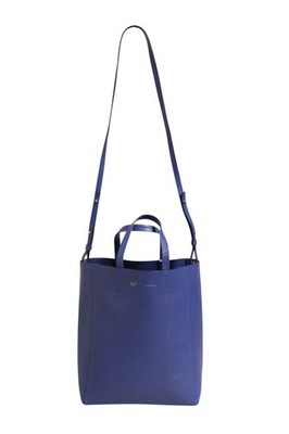 Celine Blue with Gold Tote Bag 100% Authentic