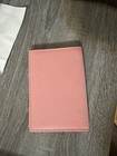 Pink Leather Passport Holder New — photo 3