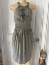 Women's Ann Taylor Loft Cocktail/Party Dress, Size 4 Color: Olive Green