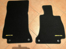 Mercedes-AMG Original Fu&szlig;matten C 257 CLS Coupe Edition 1 Schwarz/Gelb RHD Neu